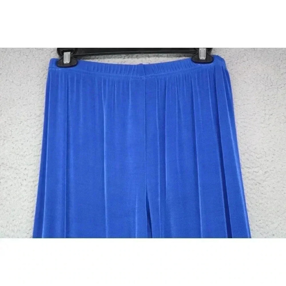 Morgan Cole Women's Cobalt Pant Suit-Medium-Liquid Knit-Sequins - Picture 12 of 12